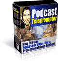Podcast Teleprompter with Resale Rights