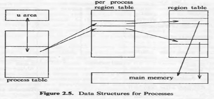 Data Structures for Processes