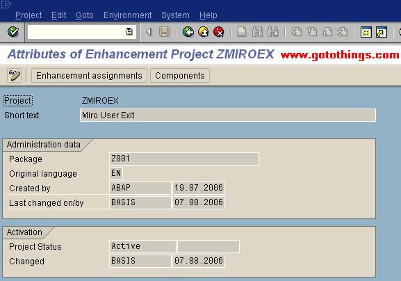 Attributes of Enhancement Project